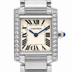 Cartier Tank Française Small W4TA0008 Stainless Steel Watch
